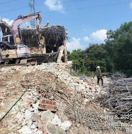 Tháo dỡ công trình-Cần Tháo dỡ công trình tại Long An? Hỗ trợ nhanh – Khảo sát trước